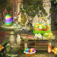Free online html5 games - 365Escape Magic Easter Garden game 