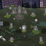 Free online html5 games - Escape from Mystic Graveyard game - WowEscape 