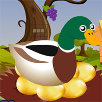 Free online html5 games - Goose Golden Egg Escape YolkGames game - WowEscape 