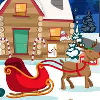 Free online html5 games - YolkGames Aid Santa To Escape game 