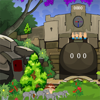Free online html5 games - Elephant Cave Escape game - WowEscape 