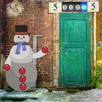 Free online html5 games - New Year Escape From Abandoned Palace game - WowEscape 