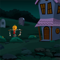 Halloween Pumpkin Scarecrow Escape