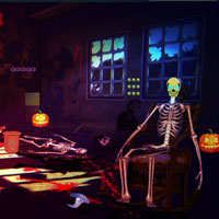 Halloween Zombie House Escape Top10NewGames