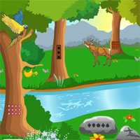 Free online html5 games - Jungle Forest Escape MeenaGames game - WowEscape 