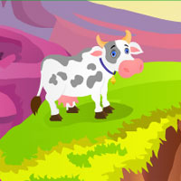 Free online html5 games - Escape Baby Calf game 