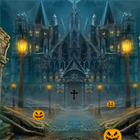 8bGames Halloween Abandoned Palace Escape