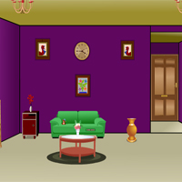 Games2Jolly Modern Purple House Escape