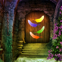 Free online html5 games - Colorful Feathers Escape game 