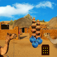 Free online html5 games - Camel Calf Escape game 