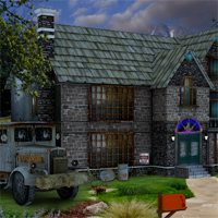 Free online html5 games - Yolk Orwells Cottage Escape game - WowEscape 