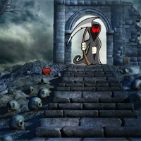 Free online html5 games - FirstEscapeGames Scary Cemetery Escape 2 game - WowEscape 
