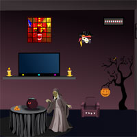Free online html5 games - Yal Witch House Escape game 