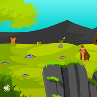 Free online html5 games - Forest Polar Bear Escape game 