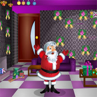 Free online html5 games - Escape From Santa Claus Gift House game - WowEscape 