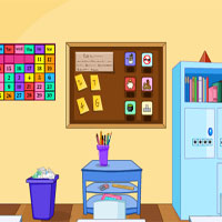 Free online html5 games - Escape From Cheerful Classroom game - WowEscape 