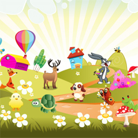Free online html5 games - Cartoon Animal Escape 1 game 