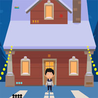 Free online html5 games - Winter Boy Escape TheEscapeGames game - WowEscape 