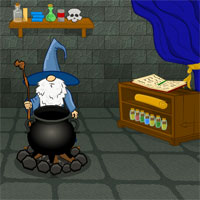 Free online html5 games - A Wizards Journey Escape game 