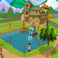 Cute Boy Swimming Escape Games2Jolly