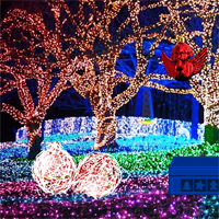 Free online html5 games - Christmas Light Park Escape game 