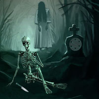 Free online html5 games - Death Forest Escape game 