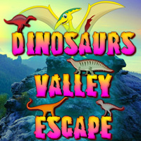 Free online html5 games - Dinosaurs Valley Escape game 