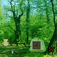 Free online html5 games - Escape from Coniferous Landscape game 