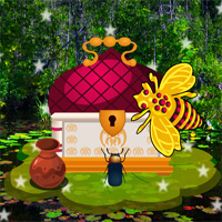 Free online html5 games - Escape From Golden Bee Forest game - WowEscape