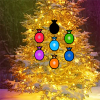 Free online html5 games - Fantasy Christmas Tree Forest Escape game - WowEscape 