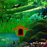 Free online html5 games - Fantasy River  Fall Forest Escape game 