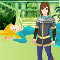 Free online html5 games - Fantasy Sleeping Queen Escape game 