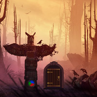 Free online html5 games - Fog Forest Escape game 