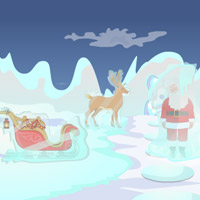 Free online html5 games - Freeze Santa Escape 1 game - WowEscape