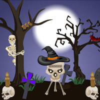 Free online html5 games - Halloween Trick or Treat Escape-2 game 