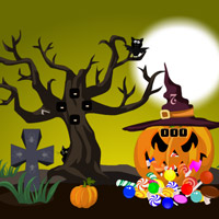 Free online html5 games - Halloween Trick or Treat Escape-3 game 