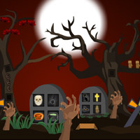 Free online html5 games - Halloween Trick or Treat Escape-5 game 