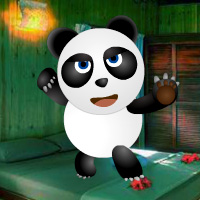 Free online html5 games - Little Panda Resort Escape game - WowEscape 