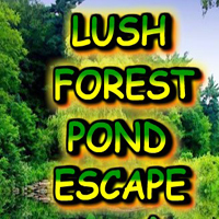 Free online html5 games - Lush Forest Pond Escape game 