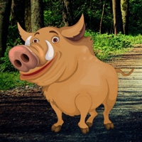 Free online html5 games - Mangrove Forest Pig Escape game 