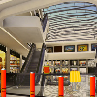 Free online html5 games - Multiplex Mall Escape game 