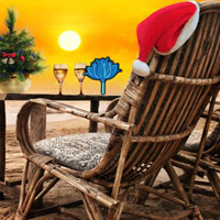 Free online html5 games - New Year Beach Celebration Escape game 