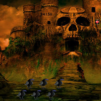 Free online html5 games - Rescue Boy From Witch Castle game - WowEscape