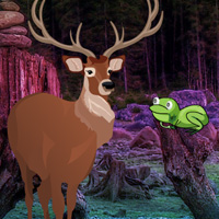 Free online html5 games - Save The Elk Deer game - WowEscape