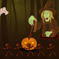 Free online html5 games - Scary October Escape game 