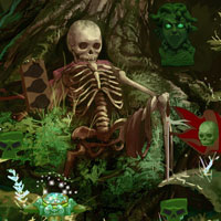 Free online html5 games - Skully Forest Escape game - WowEscape 