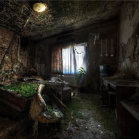 Free online html5 games - Escape from Abandoned Rooms game 
