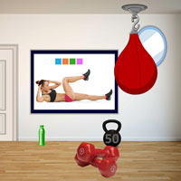 Free online html5 games - Fitness Center Escape game 