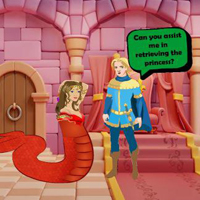 Free online html5 escape games - Accursed Princess Escape
