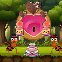 Free online html5 escape games - Ant Pair Sweet Land Escape